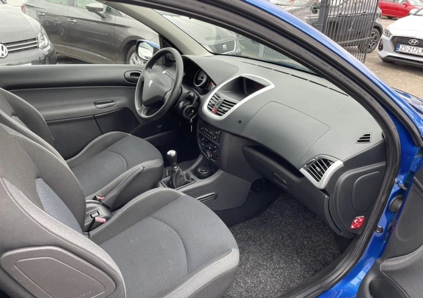 Peugeot 206 plus cena 12900 przebieg: 107000, rok produkcji 2009 z Szczecin małe 92